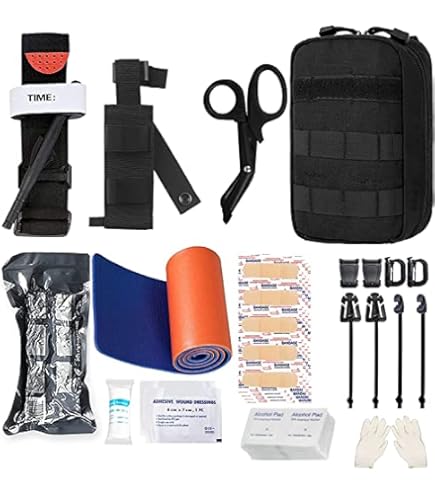 RHINO RESCUE IFAK Trauma First Aid Kit, FSA HSA Eligible, Medical