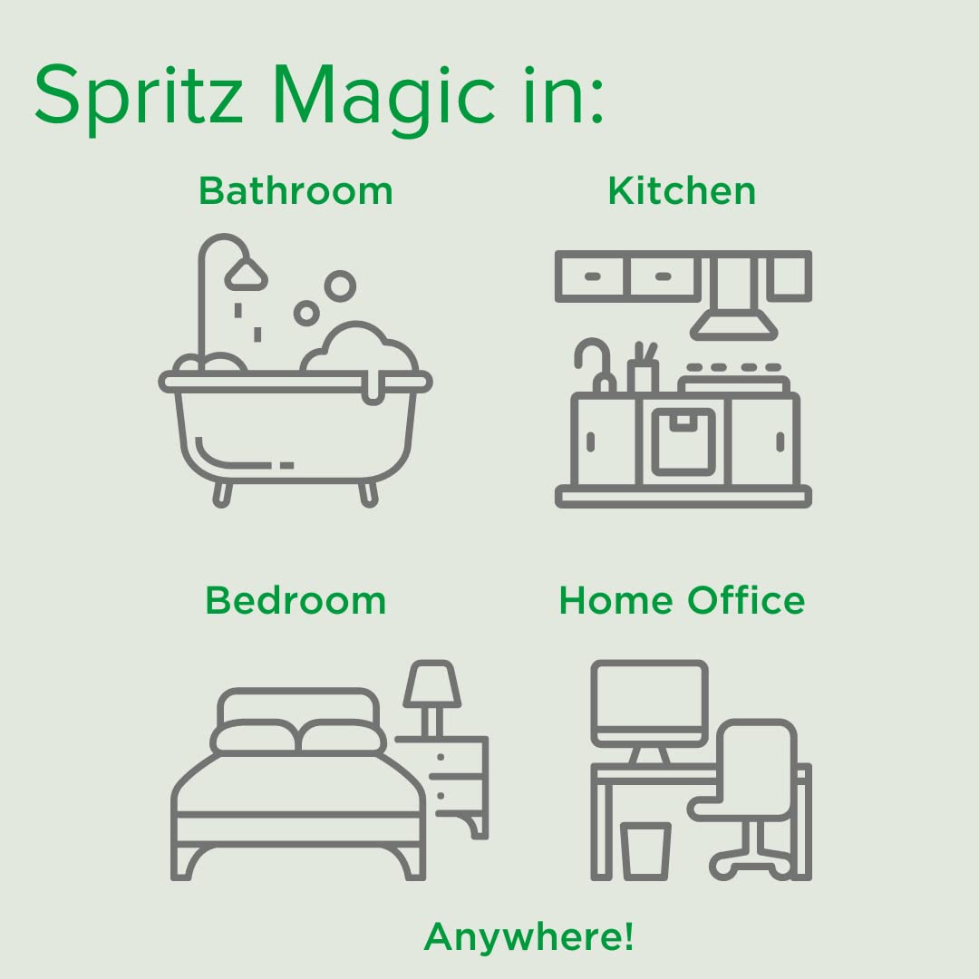 Citrus Magic Odor Eliminating Air Freshener Spray, Fresh Citrus, 3-Ounce, Pack of 3