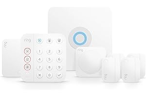 Ring Alarm 8-Piece Kit (newest model), Home or business security system with optional 24/7 professional monitoring