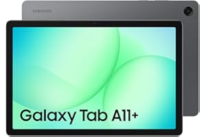 Samsung Galaxy Tab A11+ (CAD Version & Warranty) - Gray 128GB, 11" Android Tablet, External Storage Support, Headphone Jack, 