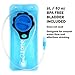 Hydration Pack with 2L BPA free water bladder. Sleek and compact with good storage volume. O.ZONE EDGE Hydration Pack. Great for Hiking, Running, Biking, Adults, Men, Women, Kids