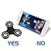 Harborii Fidget Spinner Stress and Anxiety Relief Office Toy, Super Fast Spins - Customized Si3N4 Hybrid Ceramic Center, Injection Molded