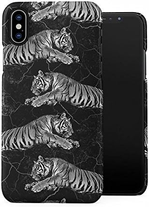 Amazon Com Jungle Cat Tiger Attack Pattern Cracked Black Marble