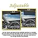 Custom Autos Car Day and Night Anti-Glare Sun Visor Extender Vehicle Windshield SunShade UV Ray Eye Protector