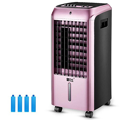 SL&LFJ Air conditioning fan with remote control, Cooling dual-use refrigerator home desktop air cooler evaporative coolers-B