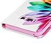 YOKIRIN for Samsung Galaxy S8 Case, PU Leather Floral Half Flower Design Magnetic PU Leather Case Wallet Flip Stand Flap Closure Cover with ID Credit Card Holder Cover for Samsung Galaxy S8