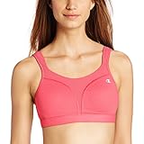 Champion Women's Spot Comfort Full-Support Sports Bra, Melon Punch Pink Ht/Melonpchpk, 36DD