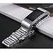 bayite Stainless Steel Bands Compatible Fitbit Charge 2, Wristband Bracelet Replacement Wristbands Man Butterfly Closure