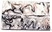 Marbled Pearl Acrylic Liquid Inlace Block -- 5