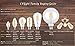 CRLight 6W LED Edison Bulb 3200K Soft White 70W Equivalent 700 LM Dimmable, E26 Vintage Edison ST64 Clear Glass LED Light Bulbs, Pack of 3