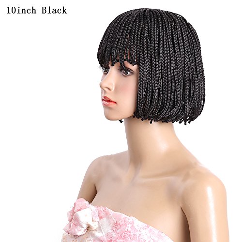 Best Meisi Cheveux Raides Cheveux Courts Perruques Kanekalon