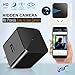 Hidden Camera WiFi Adapter 1080P Spy Camera Wall Charger with Night Vision Spy USB Camera Mini with Motion Detection Plug Camera Hidden Wireless with Playback - Real Time Home or Office Surveillance