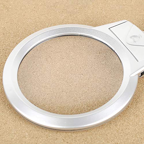 Microscopes & Endoscope,Maserfaliw Magnifier,Beileshi Portable Desktop Clip LED Lamp Magnifier Reading Magnifying Glass Loupe