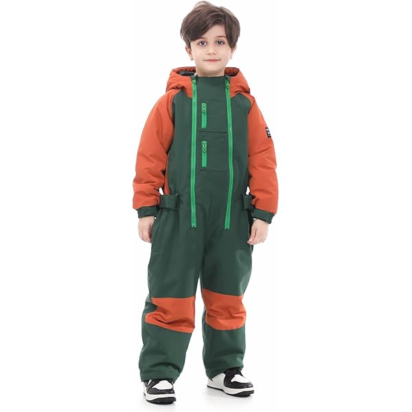 Bébé Combinaison De Neige à Capuche Hiver Barboteuse Ensemble de