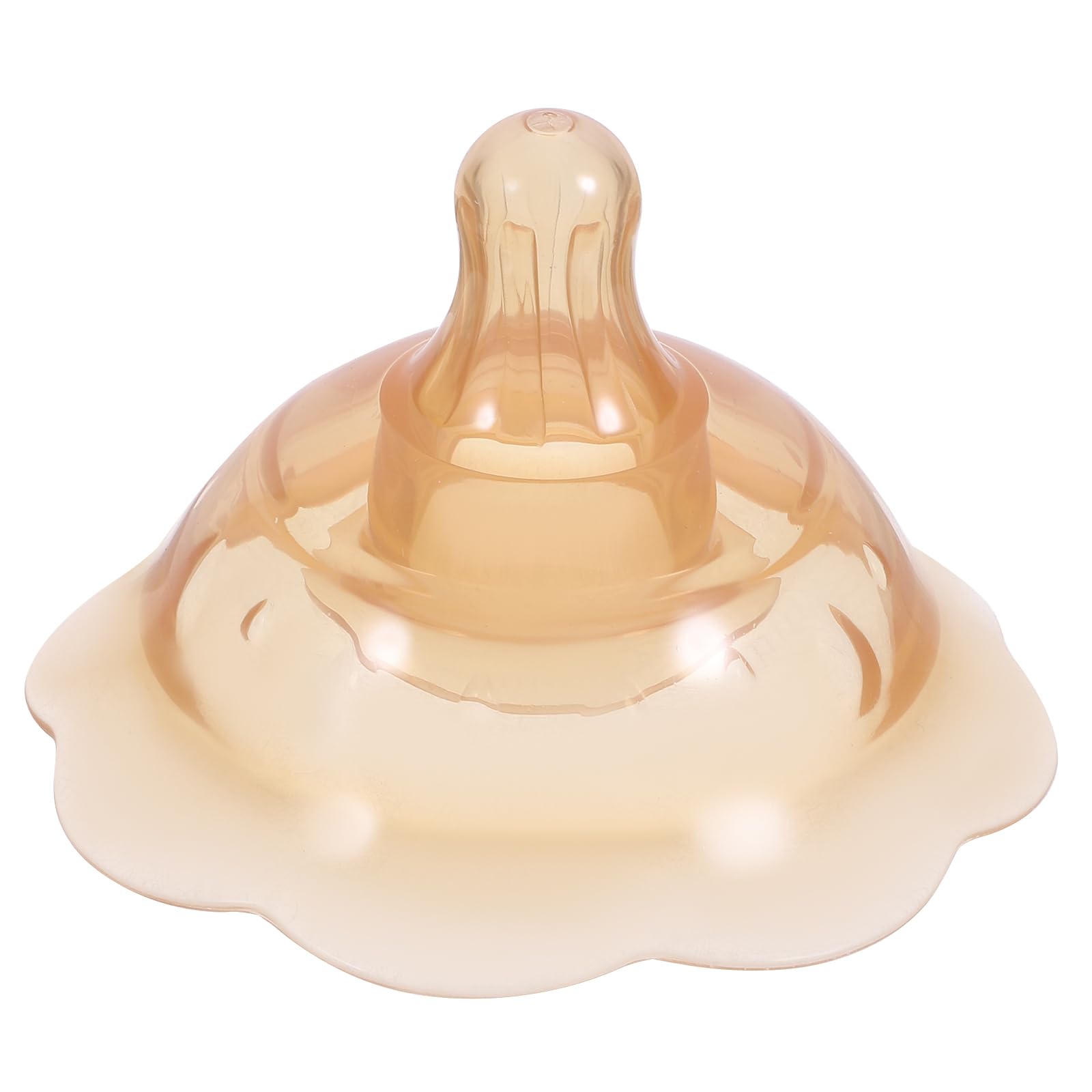Toddmomy Silicone Shield Breastfeeding Cover with Carrying Case Soft Protector for Flat or Inverted Skin-to-Skin Breastfeeding Aid for Baby Feeding Comfort