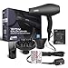 Ionic Hair Dryer with Diffuser,Concentrator and Styling Pik, Lightweight Quiet Blow Dryer, Powerful 1875W Motor for Smooth and Fast Drying Hair