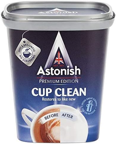 Astonish Specialist Clean & Revive Stain Remover, Removes Ingrained Tea and Coffee Stains, for Cups and Teapots 350g