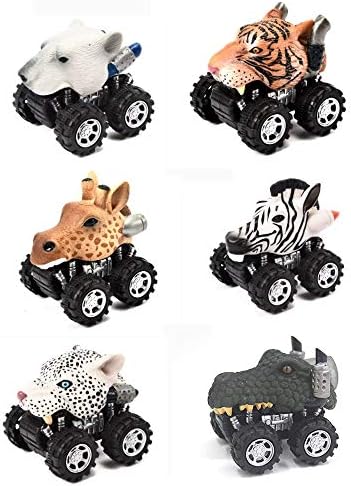Gifts for 3-9 Year Old Boys Girls, GZCY Pull Back Cars Vehicles Boys Toddlers Infant Toys for Boys Age 3-9 Year Old