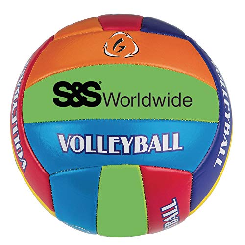 S&S Worldwide Spectrum Multicolored Volleyball - Thumbnail 3