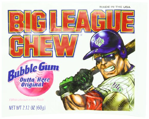 Big League Chew Bubblegum, Original, 12 Count - Thumbnail 5