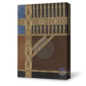 Canvas Wall Art for Living Room,Bedroom Home Artwork Marble Texture Painting Ready to Hang - 12x18 inches