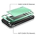 iPhone 6S Case, Vofolen Card Slot Holder iPhone 6S Wallet Case Dual Layer Protective Shell Shock Absorbing Tough Bumper Cover Scratch-proof Hybrid Casing Hard Armor for iPhone 6S - Mint