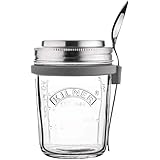 Kilner 0025.899 Breakfast Jar Set, 0.35L
