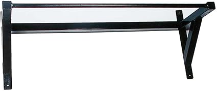 Amazon Com Power Systems Wall Mounted Pull Up Chin Up Bar Black