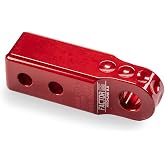 Factor 55 00020-01 Hitchlink 2.0 Rated at 9500 lb Ultimate Failure at 51,000 lb Convert Your Vehicles Hitch Receiver into a Recovery Point. Ideal for 4x4 Off Road Adventures &ndash; Red