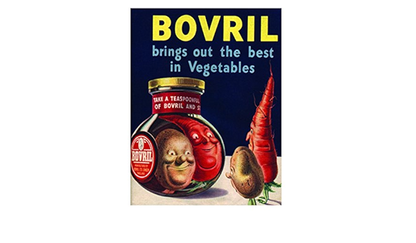 Ecool Bovril lleva a cabo la mejor en verduras, estilo retro ...