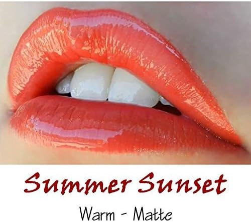 LipSense Bundle - 2 Items, 1 Color and 1 Glossy Gloss (Summer Sunset)