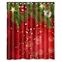 FMSHPON Merry Christmas Shower Curtain
