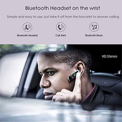 2019 Version H3 Smartwatch 3 in1 Smartband Sports Smart Watches with Bluetooth Headsets+ All-Day Heart Rate Blood Pressure Sleep Health Monitor+Activity Tracker Compatible for Android & iPhone(BLK)