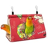 Rypet Christmas Bird Bed for Cage - Hanging Hammock