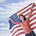 OTLIVE 3x5 Foot Home Garden Flags Printed Stars and Stripes American Flag Polyester