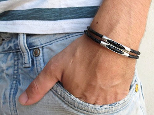 Men s Bracelet - Men s Cuff Bracelet - Men s Tube Bracelet - Men s Leather Bracelet - Men s Jewelry - Guys Jewelry - Guys Bracelet - Jewelry For Men - Bracelets For Men