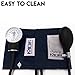 MDF Instruments, Calibra Aneroid Premium Professional Sphygmomanometer, Blood Pressure Monitor with Adult Cuff & Carrying Case, Lifetime Calibration, White Dial, Navy Blue Cuff, MDF808M04