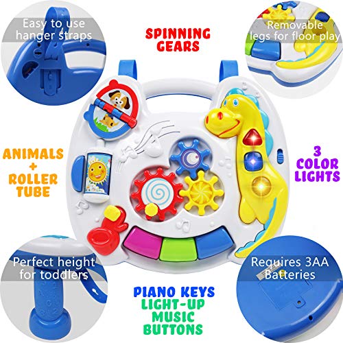 TeganPlay Musical Learning Table 6 Months Up Activity Center 2in1