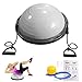 Sportneer Balance Ball Trainer For Yoga Fitness Strength Exercise Workout with Air Pump, Resistance Bands