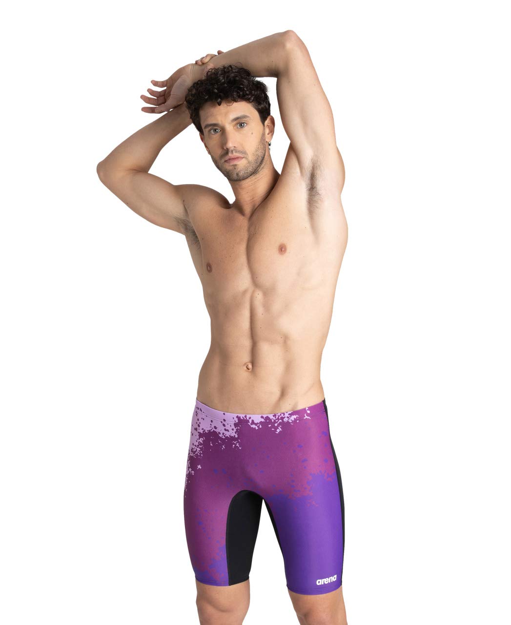 Arena Men's Standard Team Color Print Jammer