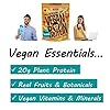 Vegan-Protein-Powders-28-Servings-1kg-All-Natural-Vegan-Protein-Shake-High-in-Iron-Zinc-with-Fruits-Botanicals-Plant-Based-Protein-Powder-Gluten-Free-Dairy-Free-Lactose-Free-Vanilla Vegan Protein Powders (28 Servings, 1kg) - Natural Vegan Protein Shake High in Iron & Zinc with Fruits, Botanicals…