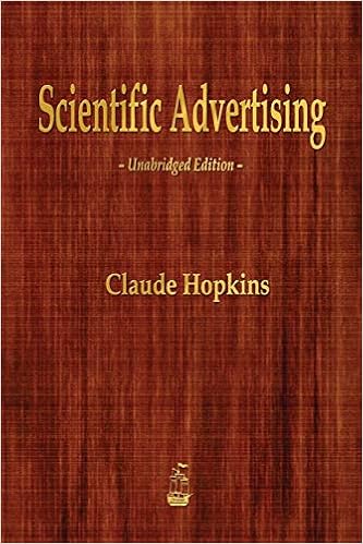 Scientific Advertising Scientific Advertising