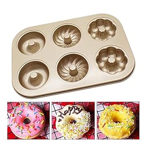 Creative 3 Patterns Donut cakevorm Non Stick Carbon Steel Fondant Cake DIY Bakken Tools Pan Donut Cake Brood Vormen