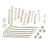 KIPA Carburetor Calibration Tuning Kit For Edelbrock CFM 1400 1404 1405 1406 1407 1408 1409 1411 WPA 1487 Carter AFB Carburetor Jets Rods Springs Jets sizes 95 98 101 Metering Rod & Rod Retainers