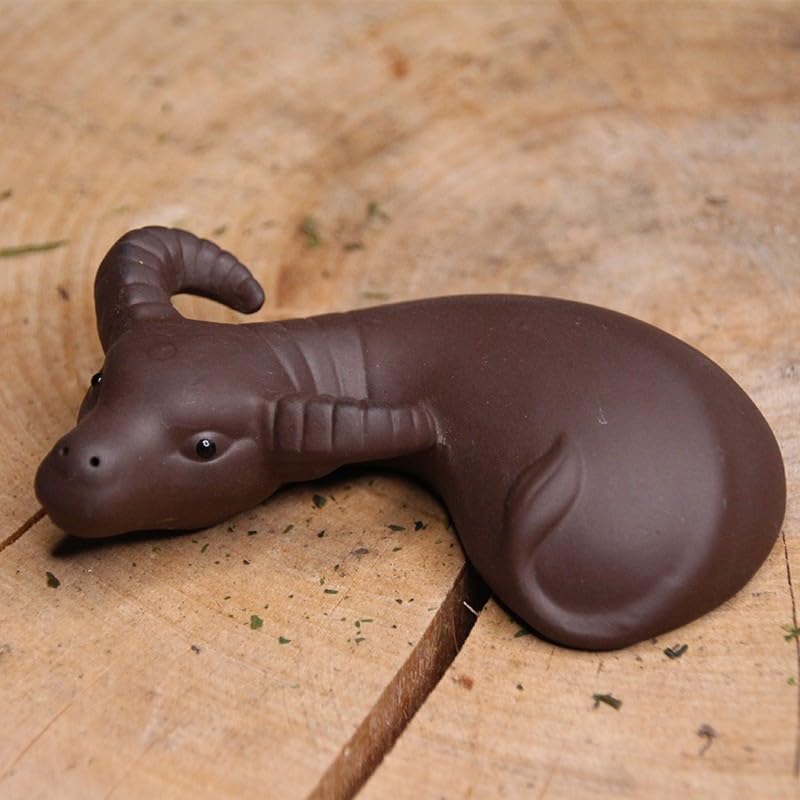 Ceramic Bull Tea Figurine