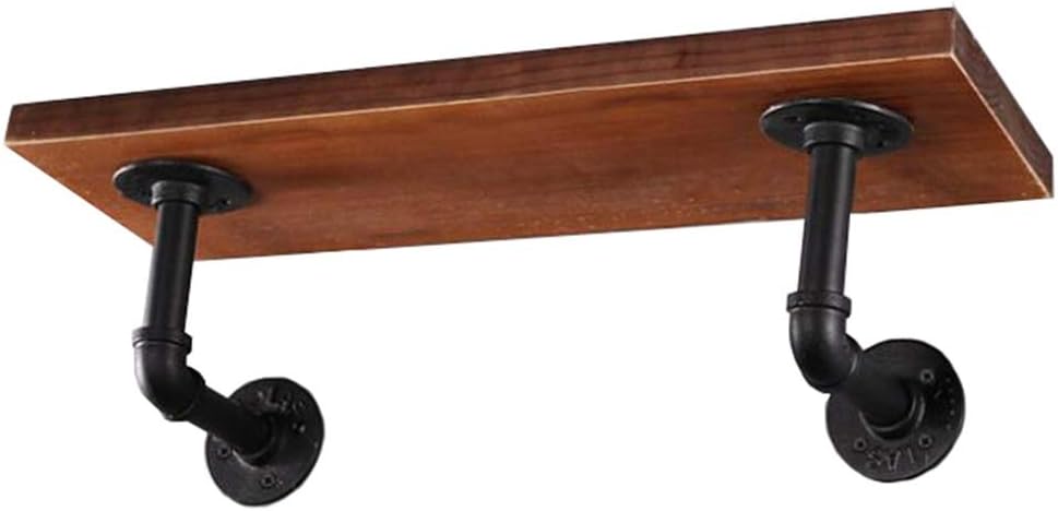 QX IAIZI Wall Shelf, Word Partition, Solid Wood Shelf Decoration, Multiple Sizes (Size : 80x20x2cm)