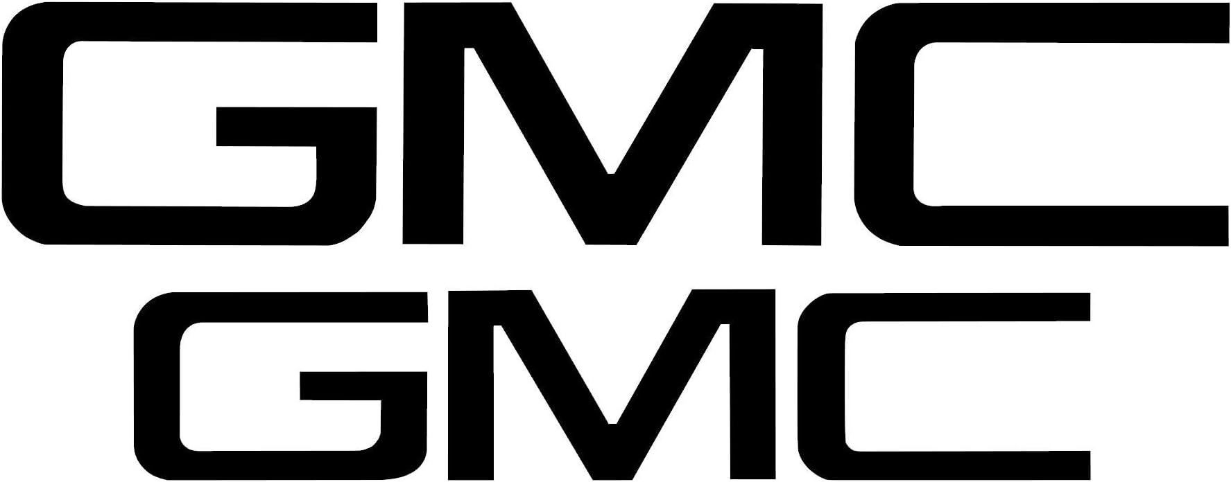 GMC Sierra Emblem Overlay - Precut Front and Rear Set (2019-2020 Sierra 1500, Gloss Black)