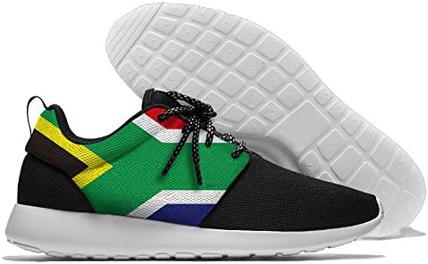 WANING MOON South Africa Flag Men's Leisure Sport Shoes 3D Prints Shoes