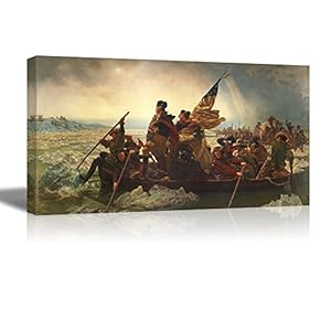 Washington Crossing The Delaware by Emanuel Gottlieb Leutze...