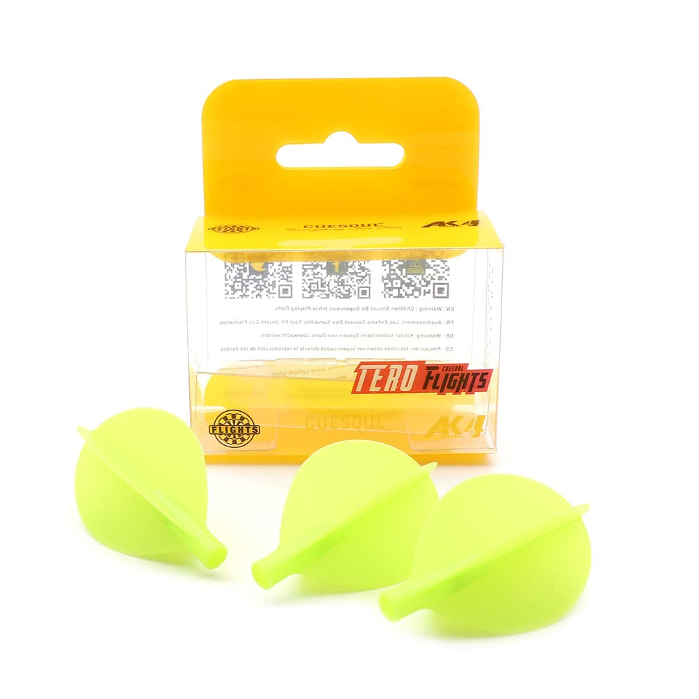 CUESOUL TERO AK4 Dart Flights pear shape,Set of 3 pcs(CS-AK4+6SDYS) — image 1